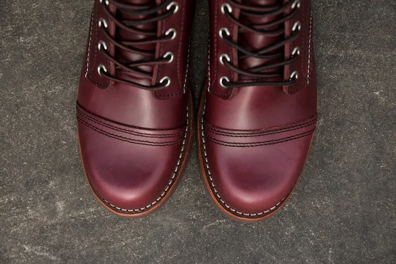 Высокое качество Винтаж Мужские модельные туфли из натуральной кожи; мотоботы; модные, на шнуровке, круглый носок, теплые зимние сапоги мужские короткие грузовой обувь
