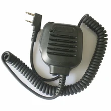 5 шт. 2 Pin Ручной должны динамик микрофон для BAOFENG UV-5R UV-5RA UV-5RB UV-5RC UV-5RD для KENWOOD NX220 NX320 радио