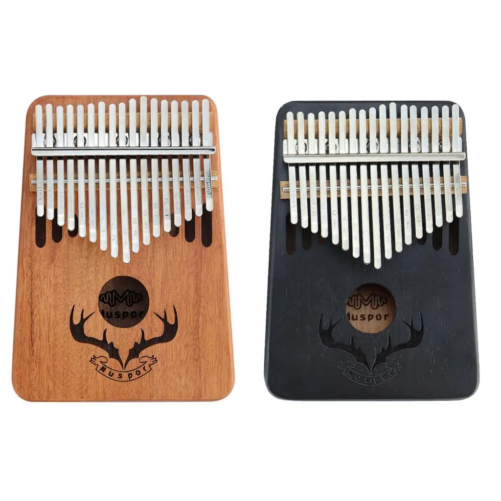 Mahogany Wood 17-Key Kalimba Finger Piano Miniature Gift Hobbyists Supplies Musical Instruments