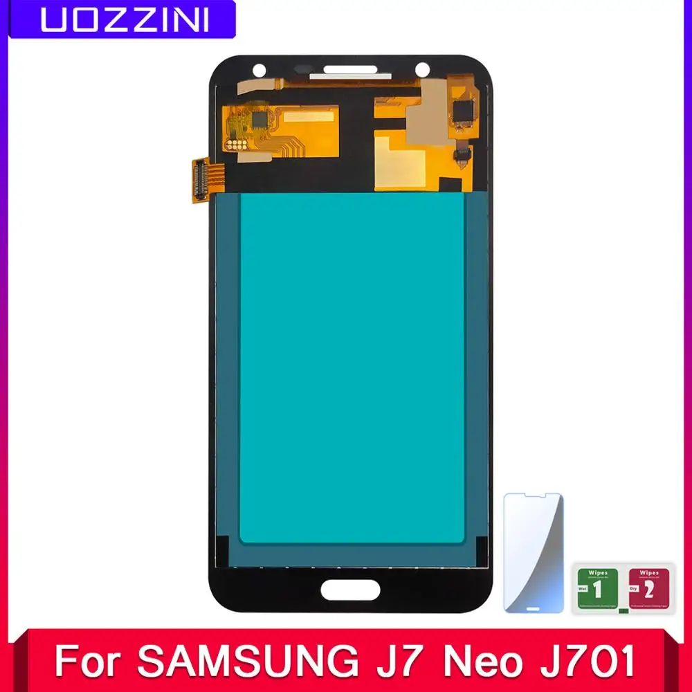 ЖК-дисплей с сенсорным экраном и дигитайзером в сборе для SAMSUNG Galaxy J7 J701 Neo J701F J701M