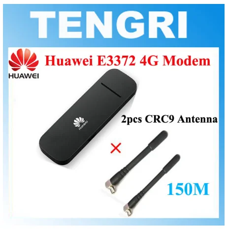 Desbloqueado Huawei E3372 E3372s-153 E3372h-153 E3372h-607 E3372h-320 150Mbps 3G 4G LTE módem usb stick USB dongle Tarjeta de datos