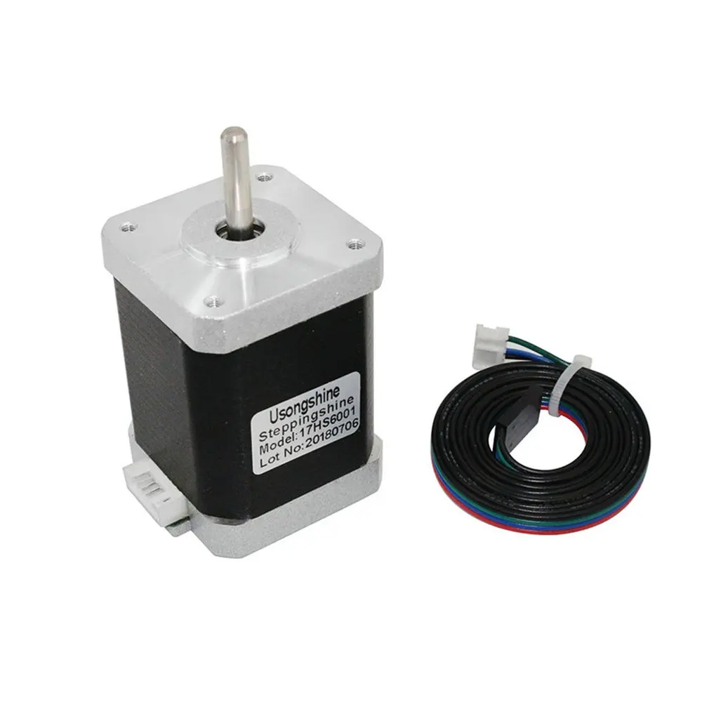 

4-lead Nema17 Stepper Motor with DuPont Line 42 Motor 1.5A CE ROSH ISO CNC 3D Printer Motor Electric Motor 17HS6001
