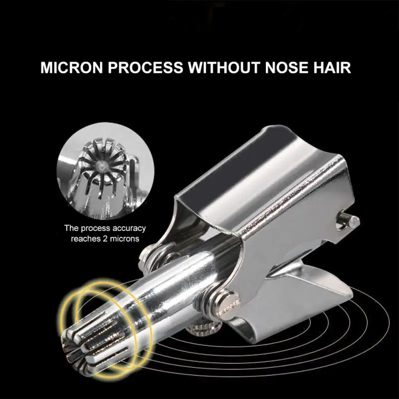 Nose Trimmer Set Manual Washable for Men