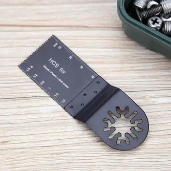 

Oscillating Multifunctional Wood Trimmer Saw Blade Compatible With Oscillating Multi-Tools Using Starlock System(HCS/32x40mm)