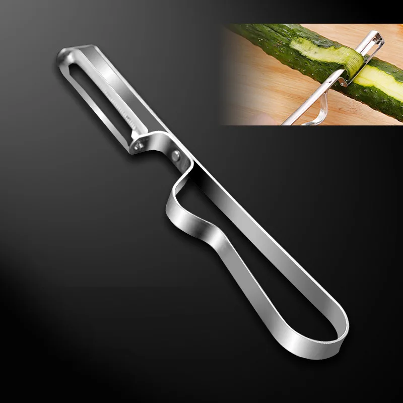 Razor Sharp резак для овощей нож для чистки Многофункциональный кухонный инструмент нож для снимания кожуры из нержавеющей стали для нарезки фруктов и овощей