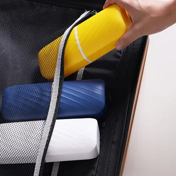 

1Pc Thread Travel Portable Wash Cup Toothbrush Toothpaste Storage Box Bathroom Supplies