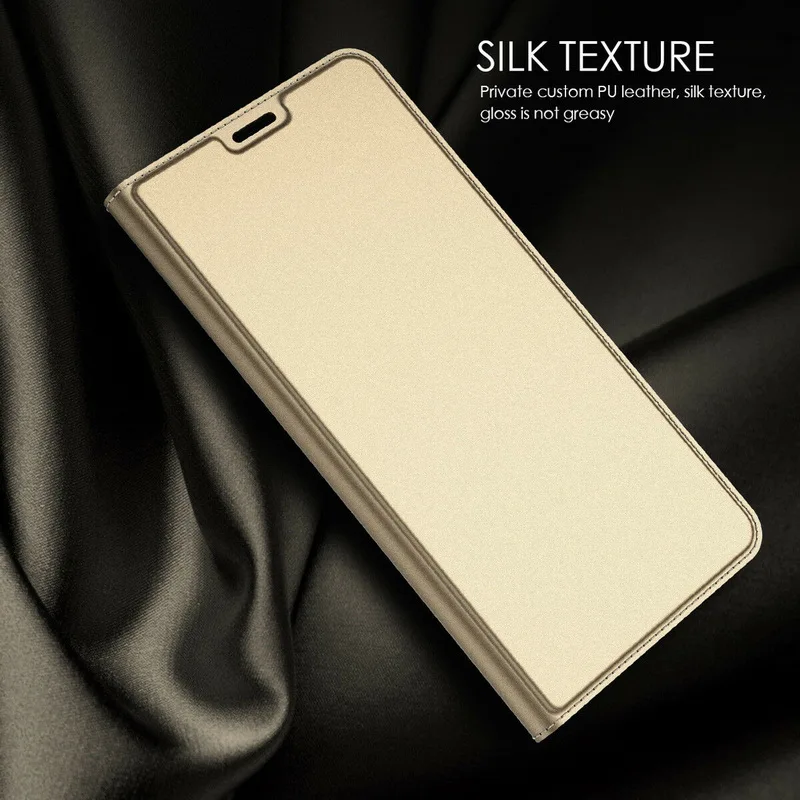 Gold Роскошный Магнитный чехол-кошелек с откидной крышкой для Xiaomi mi A3 A1 A2, держатель для карт, кожаный чехол для Red mi Note 8, 7, 5, 4 Pro, K20 Pro, 7A - Цвет: Gold