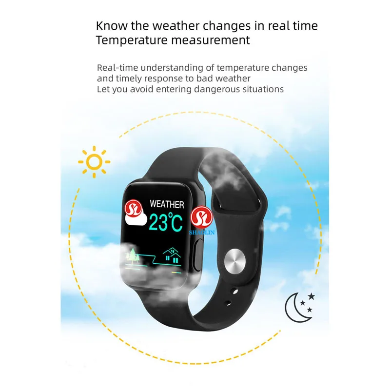 Waterproof Smart Watch Men Heart Rate Smartwatch 38MM Smart Watch for Women Men Apple Watch IOS And - 4000525923747