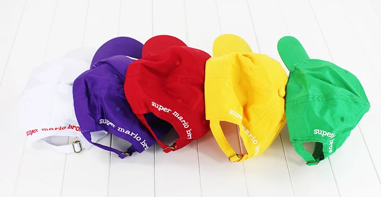Super Mario Baseball Caps Luigi Bros Plush Hat Odyssey Anime Cosplay Baseball Halloween Carnival Party Costumes