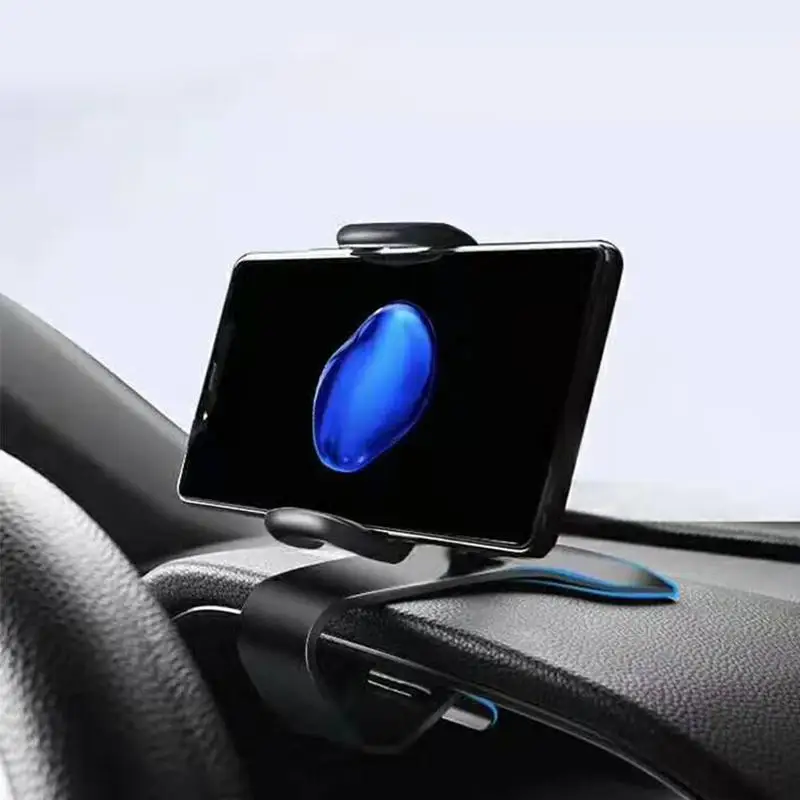 Универсальный автомобильный держатель на 360 градусов HUD дизайн приборной панели держатель гравитационный Автомобильный держатель для телефона Поддержка Gps для всех мобильных телефонов