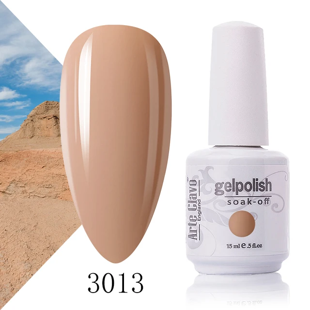 Arte Clavo 131 Colors Gel Polish Nail Gel Varnish Paint Semi Permanent Nails Art Gel Nail Polish For Manicure Top Coat Base Coat 3013