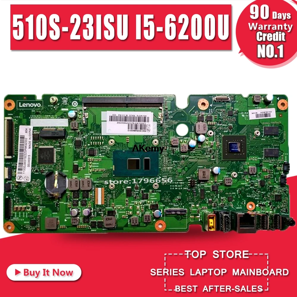 Новая материнская плата для ноутбука lenovo AIO-510S-23ISU 00UW314 с I5-6200U и GT930A 2G GPU протестированная работа