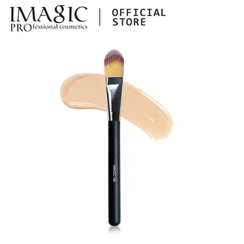 

IMAGIC 1PCS Pro Makeup Brushes Powder Concealer Foundation Brush Cosmetic WoodenBrushes Cosmetics