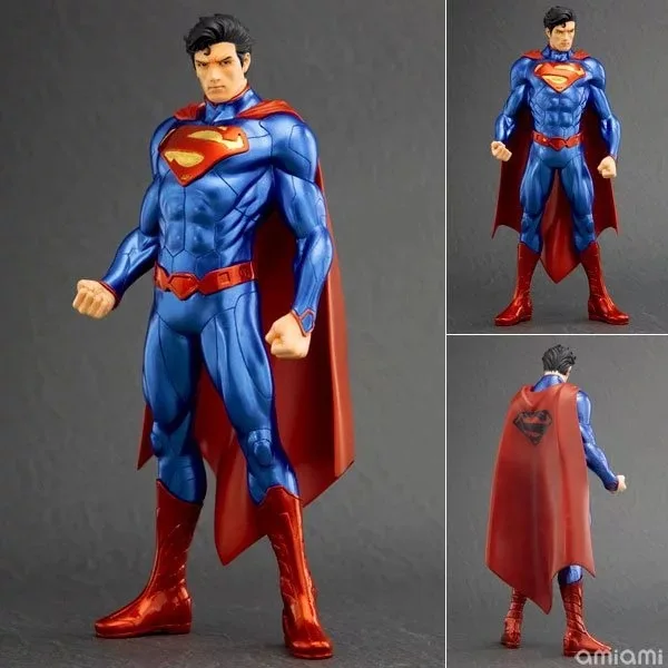 Artfx+ Justice League Superman New52 версия 1/10 в коробке гаражный комплект