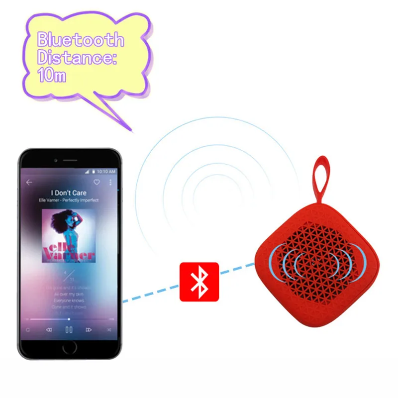W1 Bluetooth динамик мини беспроводной открытый портативный водонепроницаемый маленький динамик для мобильного телефона беспроводной Bluetooth динамик