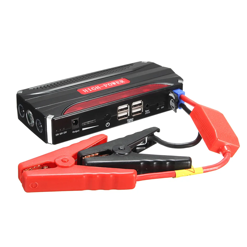 68800 мА/ч 12V зарядных порта USB для автомобиля скачок стартер Мощность усилитель