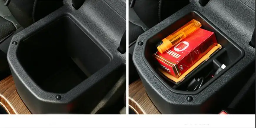 Applied only for 1718 19 Volkswagen T-ROC Central armchair box/Storage/Sundries Box Refitted Interior Accessories