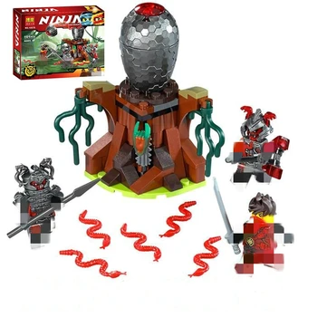 

New 101pcs Ninja The Vermillion Attack Egg Model Building Blocks 70621 Ninjagoes Kids Toy Bricks