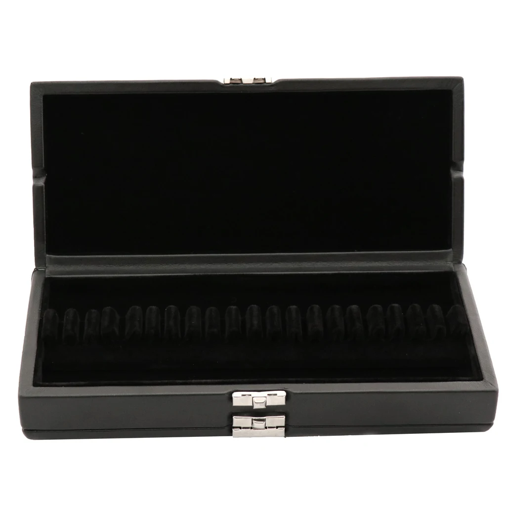 40 Reeds Case Box Holder Organizer With Flannel Slot For Bassoon Oboe Reeds Hold