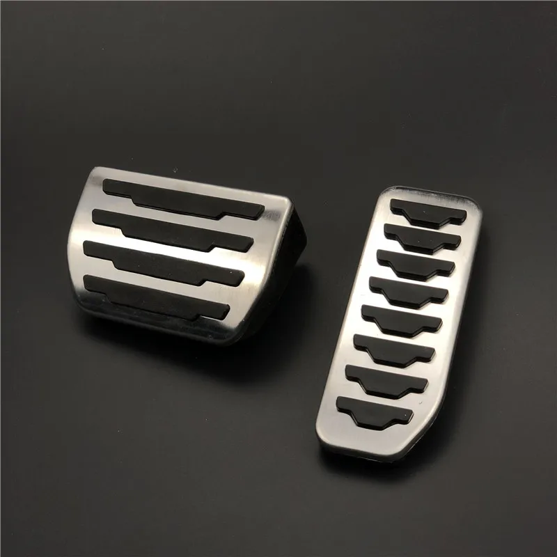 AT Pad, пригодный для Land Rover freelander 2 LR2 2008-, часть, масляный газ, топливный ускоритель, Тормозная педаль, Нескользящие аксессуары - Название цвета: AT 2pcs