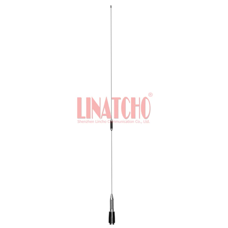 Detachable Frequency 155MHz VHF Bottom Spring Omni Whip High Gain Car Radio Antenna PL259