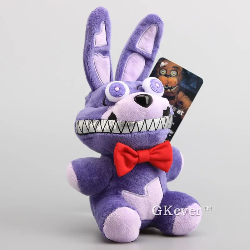 24 см Five Nights At Freddy's 4 Kawaii Nightnare Freddy Bonnie Плюшевые игрушки Мягкая набивная кукла животные игрушки Детский подарок на день рождения