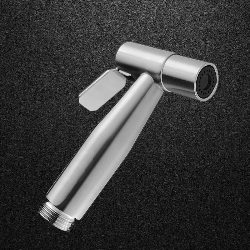 Bathroom Shower Head Stainless Steel Hand Held Toilet Bidet Water Spray Head High Quality Tool Parts Bathroom Shower Head Stainless Steel Hand Held Toilet Bidet Water Spray Head High Quality Tool Parts