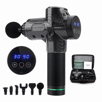 

Massage Gun LCD Display Deep Muscle Massager Muscle Pain Body Neck Massage Exercising Relaxation Slimming Shaping Relief Tools