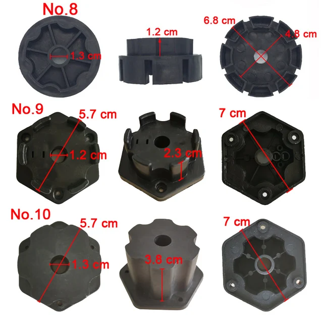 Children electric car tire adapter connection clip for gear box,kid's toy car gearbox coupler,baby motorcycles wheel clip 4