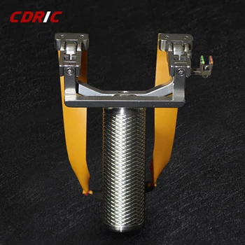 

High-quality Slingshot 304 Stainless Steel DIY CNC Cutting Slingshot Professional Design Metal and Strength Combination рогатка