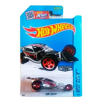 

Hot Wheels Surf Crate Zamac 018 Hw City series 2015 long card