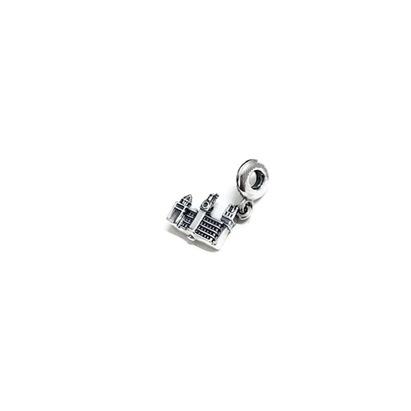 Серебро S925 Новинка Бабочка веревка подходит для Pandoras бисера Шарм браслет модные подвески, ювелирные изделия - Цвет: 8