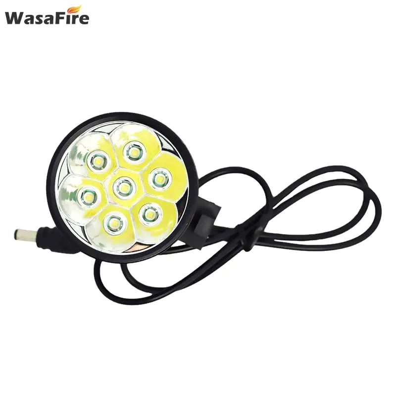 10000 Lumens Bike Headlight 7*XML-T6 LED Bicycle Front Light Mountain Road Cycling Front Lamp Bicycle Accessories