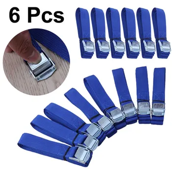 

6X 2.5M quick release cam belt buckle fasten the roof rack luggage lashing belt mobile cargo luggage lashing belt