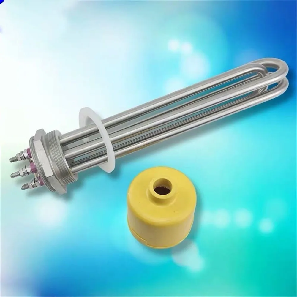 DN50 Electric Water Heater 3KW U Shaped 220V/380V Heating Element Tri