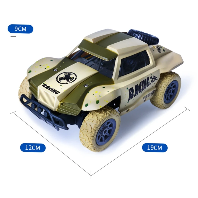 Rc Car 1/20 Short Truck 4Wd High Speed Drift Remote Control Car Radio Controlled Machine Racing Car Toy Camouflage Green RC Cars