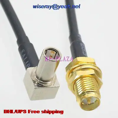 DHL/EMS 100 шт кабель " MS147 мужской прямоугольный переходник для гнездового разъема гайка RG174 косичка перемычка Кабель с один год warranty-A2