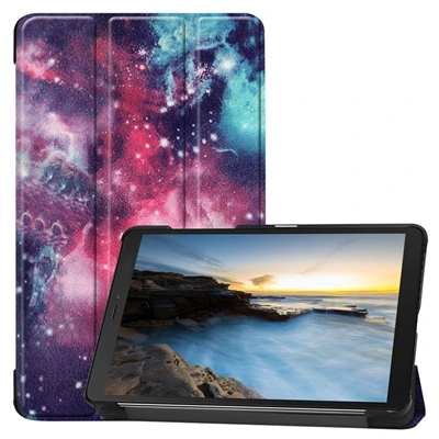 A Чехол-подставка для samsung Galaxy Tab A 8,0 дюймов S-ручка чехол на магните для samsung SM-P200 SM-P205 SM-T290 SM-T295 Fundas A20 - Цвет: A