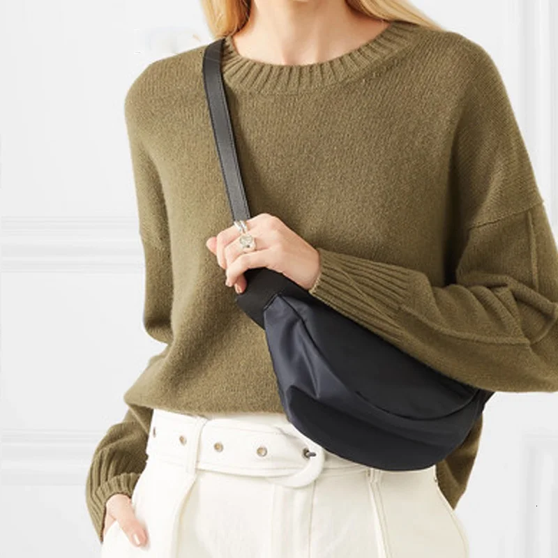 [BXX] New Woman Stylish Classical Oxford Cloth Single Shoulder Croosbody Messenger Bag Chest Bag All Match Waist Bags LM734