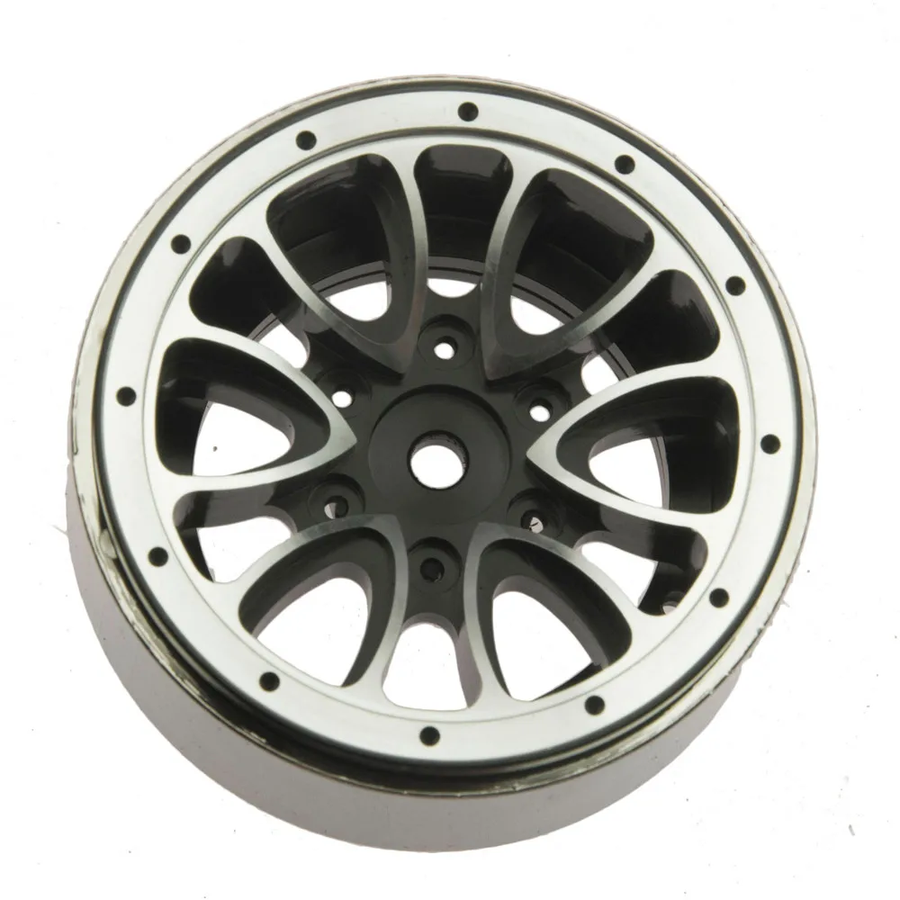YEAHRUN 1/4 шт. 1,9 дюйймовый сплав Heavy Duty обод для колеса Beadlock набор для 1:10 RC SCX10 D90 CC01 TRX4