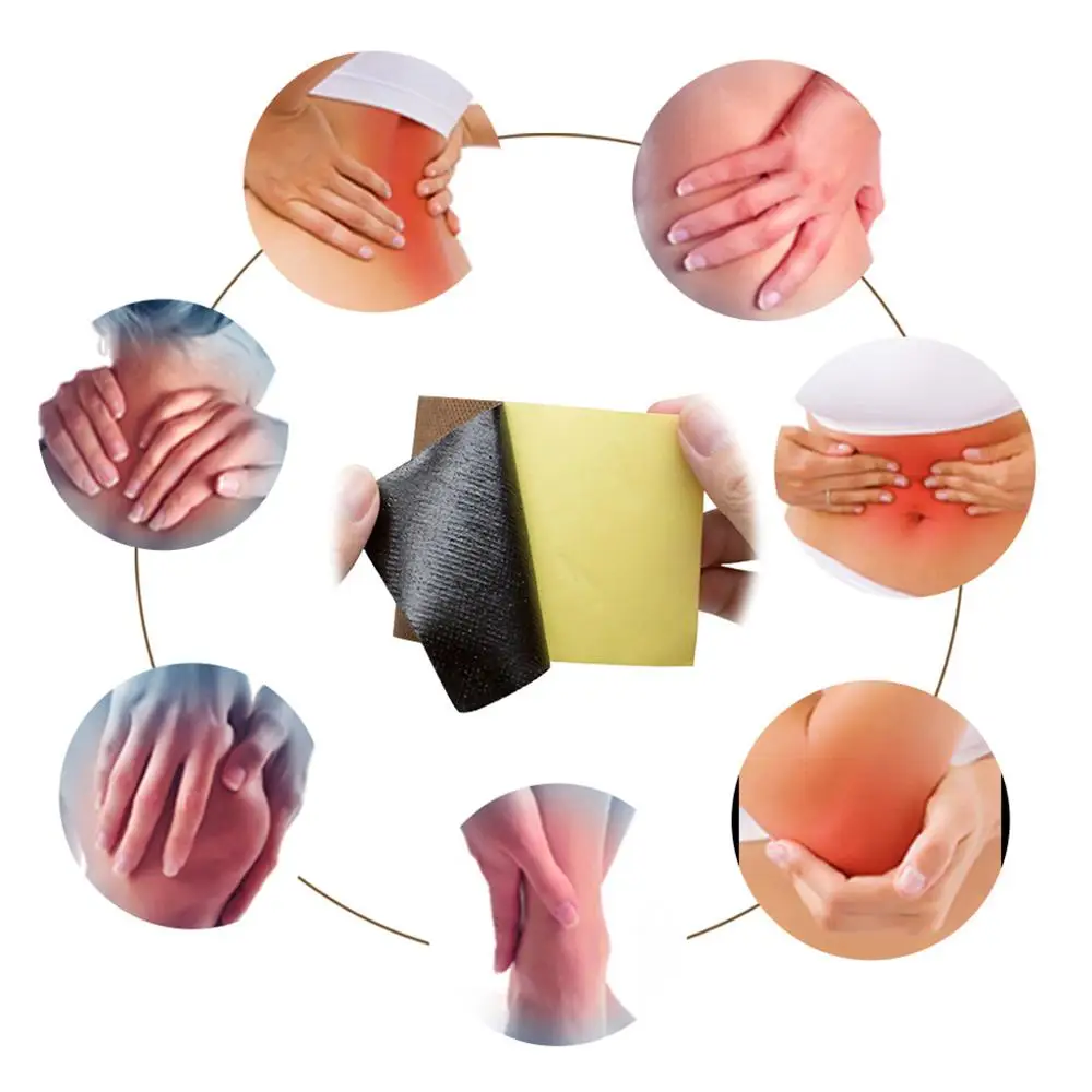 

8Pcs/Set Far IR Chinese Medical Five Poisons Herbal Pain Relief Patch Rheumatism Back Joint Knee Neck Fast Orthopedic Plaster