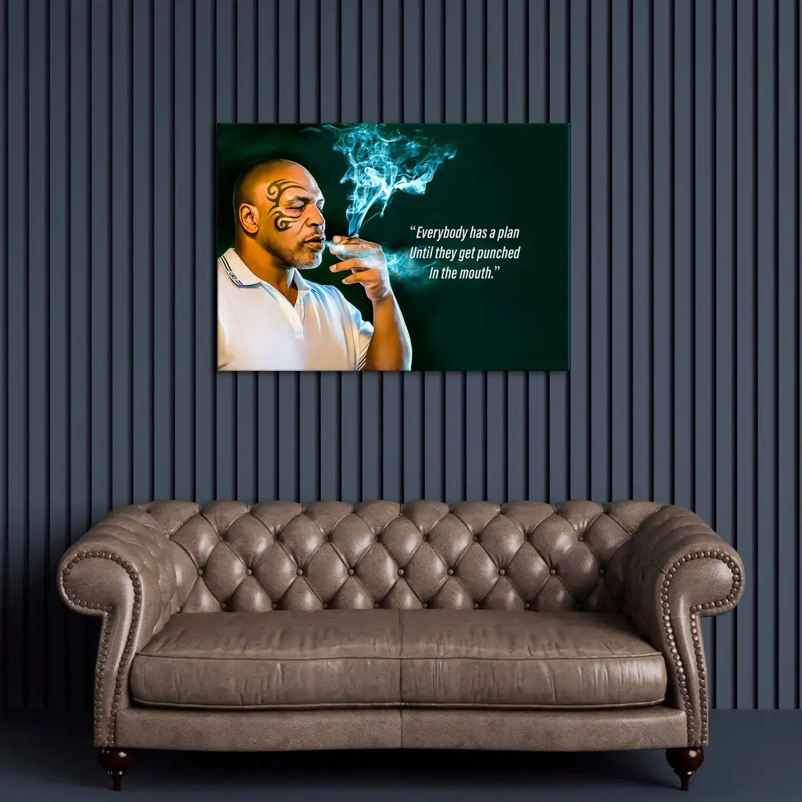 Tyson Motivational Canvas Art Posters and Prints Canvas Boxing Art Wall Decor Painting for Living Room Home Decoration Cuadros