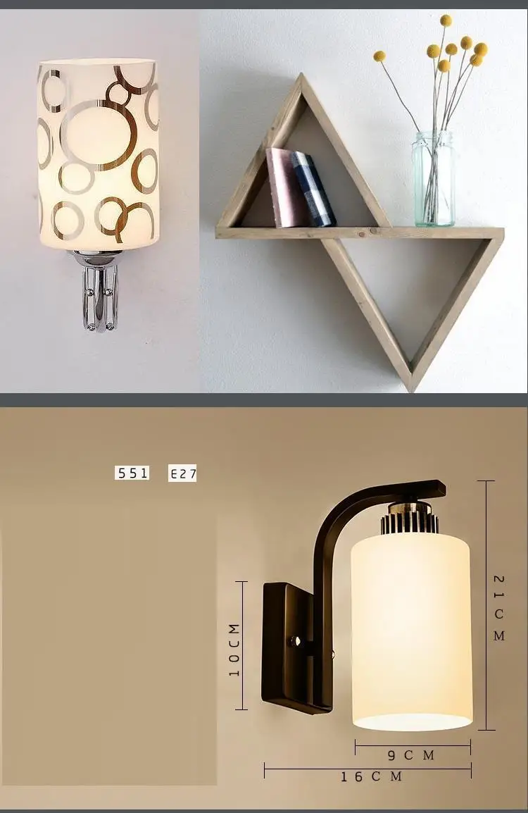 Лестница зеркало Luminaria де Parede Wandlamp Aplique Luz сравнению для дома кристалл аппликация Murale настенный светильник спальня свет