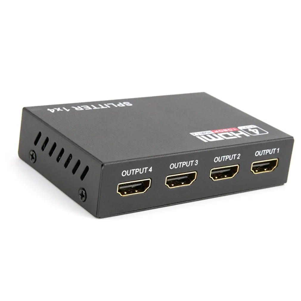 HDMI сплиттер HDCP 4K 1x2 Out усилитель сигнала мощности 1080P 3D 1x4 аудио сплиттер HDMI конвертер HDMI адаптер