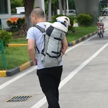 Сетчатая Сумка-переноска для рук, моющаяся Сумка Для Путешествий, Походов, походов, рюкзак для питомца, собаки, кошки, принадлежности для щенков, верховой езды, регулируемый