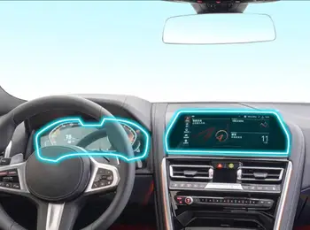 

High Quality Car TPU Instrument Panel Dash Board Screen Guard Navigation LCD Cover Sticker Film For BMW 8 Series 840I 2019 2020