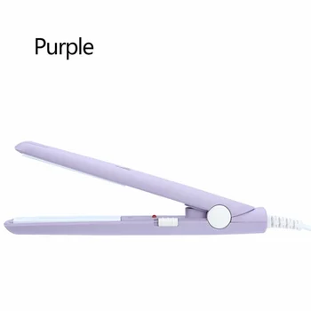 

11.11 Mini Hair Portable Straightener 110-220V Curling Iron Flat Iron for Hair Straightening Irons Fast Warm-up Make Hair Smooth