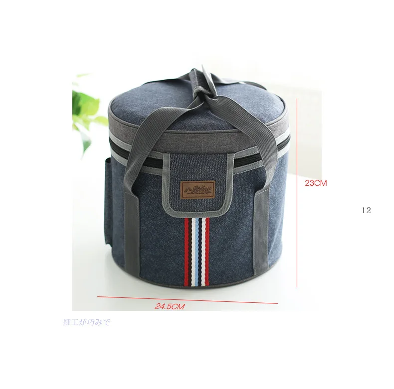 New double thickened Oxford cloth bag ice pack fresh bento bag portable lunch bag