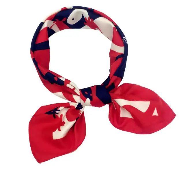 Модный женский шарф роскошный брендовый хиджаб с принтом жирафа шелковая