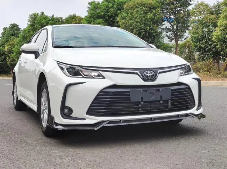 Для Toyota Corolla Комплект кузова спойлер для Lewin ABS задний спойлер передний бампер диффузор защитные бамперы